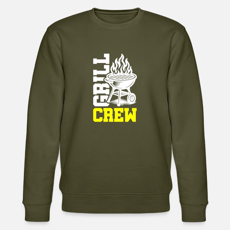 Grill Crew - Stanley/Stella CHANGER Unisex Organic Sweatshirt - khaki