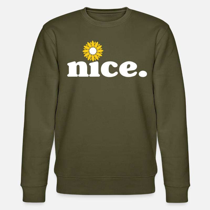 NICE - Stanley/Stella Unisex Bio-Sweatshirt CHANGER  - Khaki
