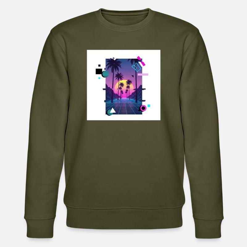 Retrospektive - Stanley/Stella Unisex Bio-Sweatshirt CHANGER  - Khaki