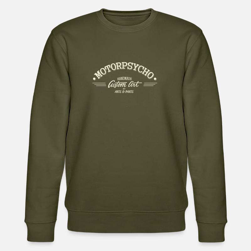 Motorpsycho1 - Stanley/Stella Unisex Bio-Sweatshirt CHANGER  - Khaki