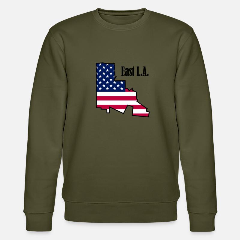 East LA - Stanley/Stella CHANGER Unisex Organic Sweatshirt - khaki