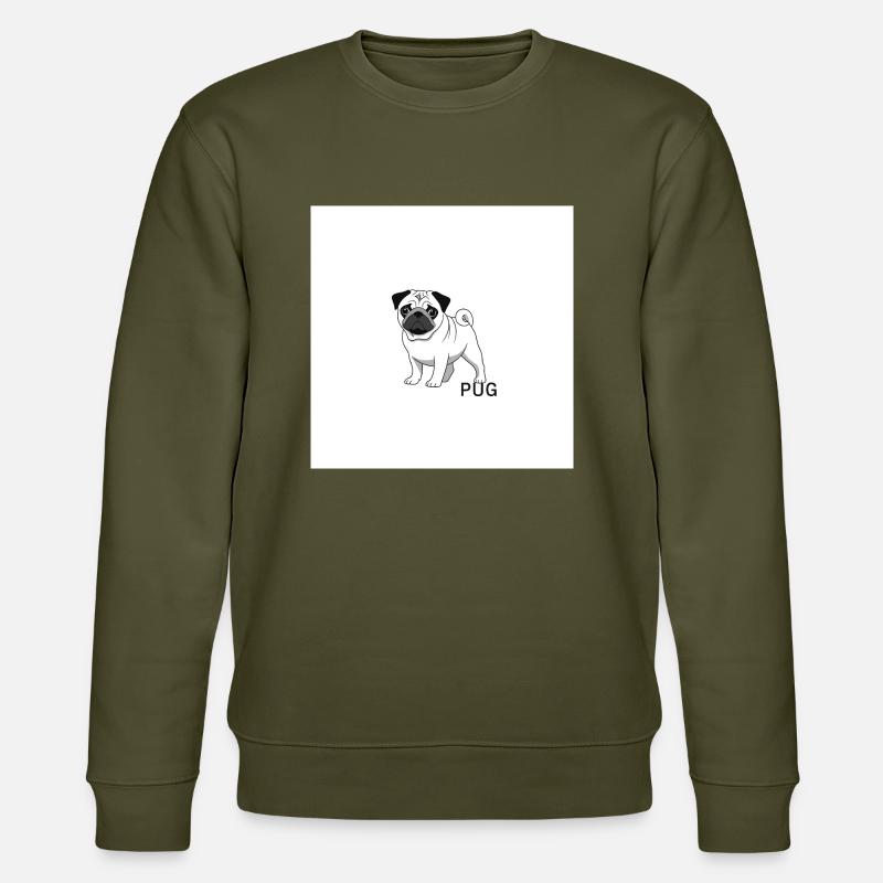 Der Mops - Stanley/Stella Unisex Bio-Sweatshirt CHANGER  - Khaki