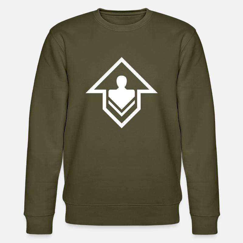 Heropoint 2 - Stanley/Stella Unisex Bio-Sweatshirt CHANGER  - Khaki