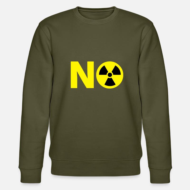 Atomkraft Nein Danke NO - Stanley/Stella Unisex Bio-Sweatshirt CHANGER  - Khaki