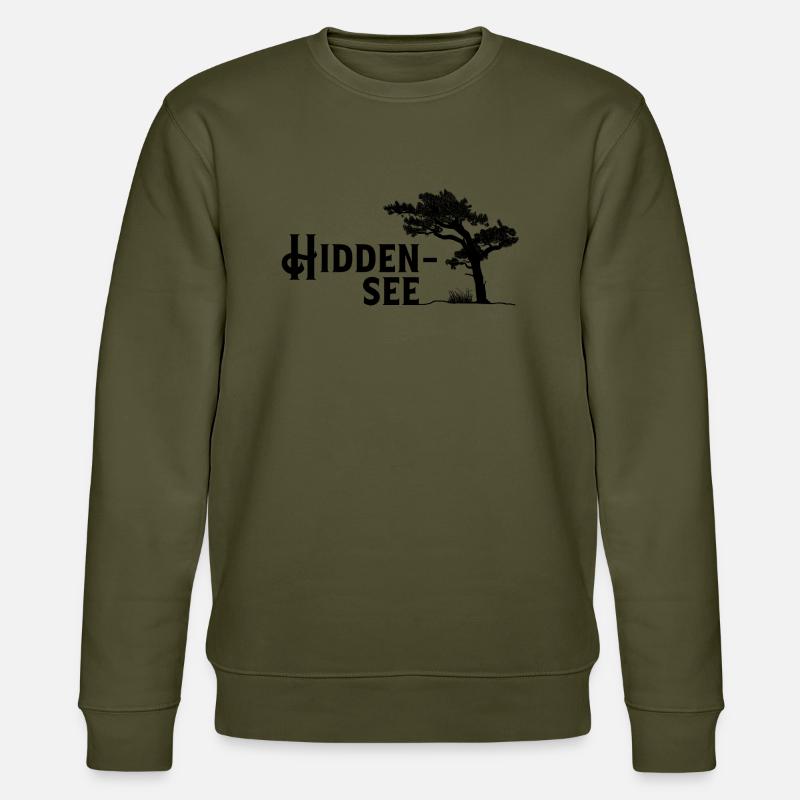 Hiddensee, Perle der Ostsee - Stanley/Stella Unisex Bio-Sweatshirt CHANGER  - Khaki