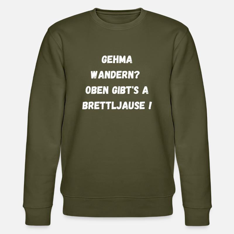 Brettljause - Stanley/Stella Unisex Bio-Sweatshirt CHANGER  - Khaki