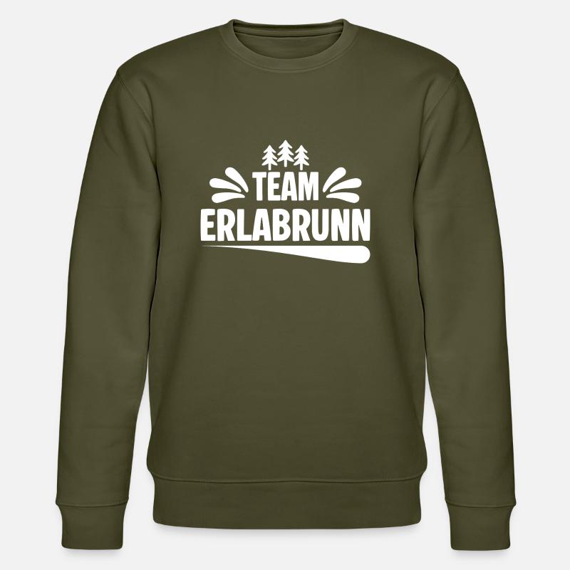 Team Erlabrunn - Stanley/Stella Unisex Bio-Sweatshirt CHANGER - Khaki
