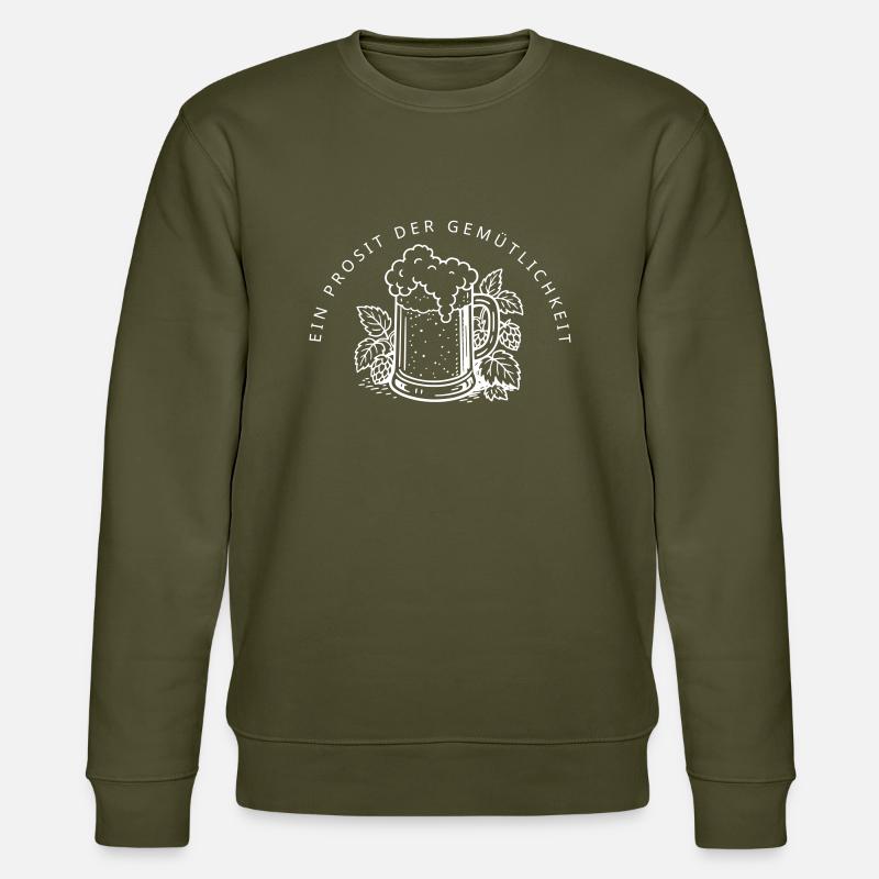Ein Prosit der Gemütlichkeit - Stanley/Stella Unisex Bio-Sweatshirt CHANGER - Khaki