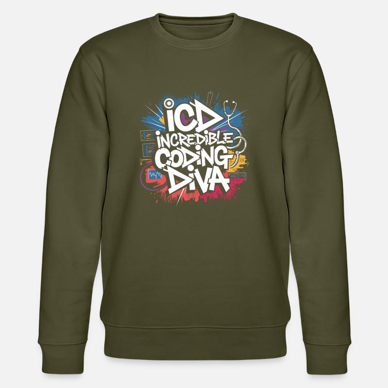 Codage passionné - Sweat bio CHANGER Stanley/Stella Unisexe - kaki