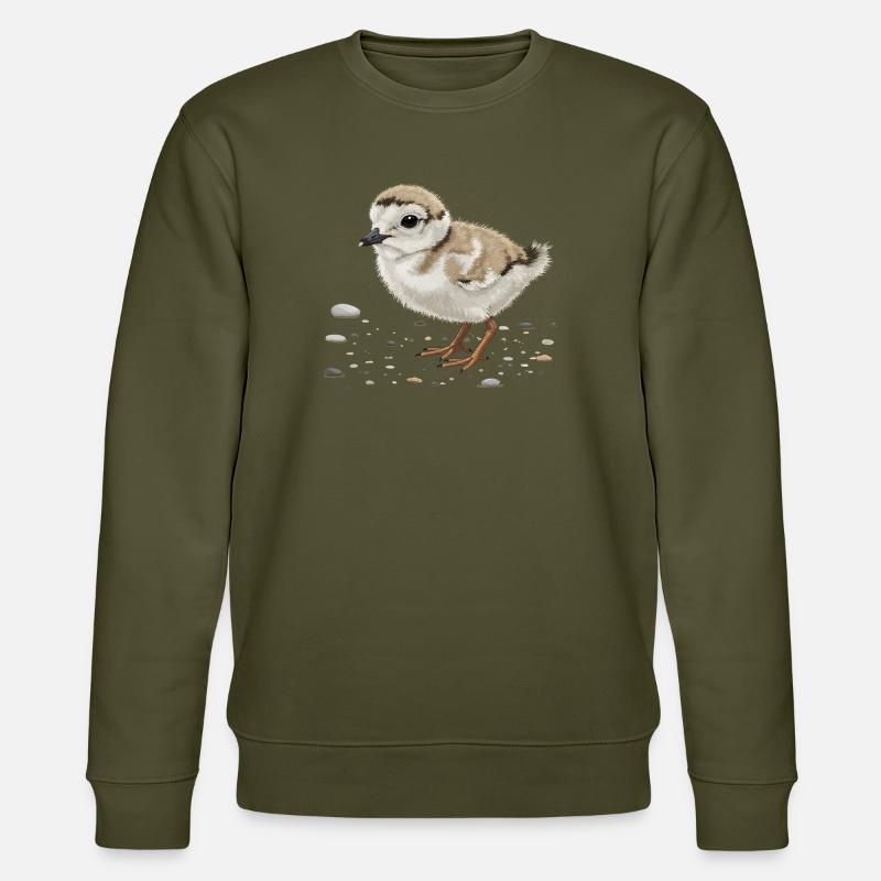 Regenpfeifer Sandregenpfeifer Flussregenpfeifer - Stanley/Stella Unisex Bio-Sweatshirt CHANGER - Khaki