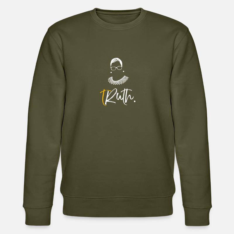 tRuth Notorious RBG - Stanley/Stella Unisex Bio-Sweatshirt CHANGER - Khaki