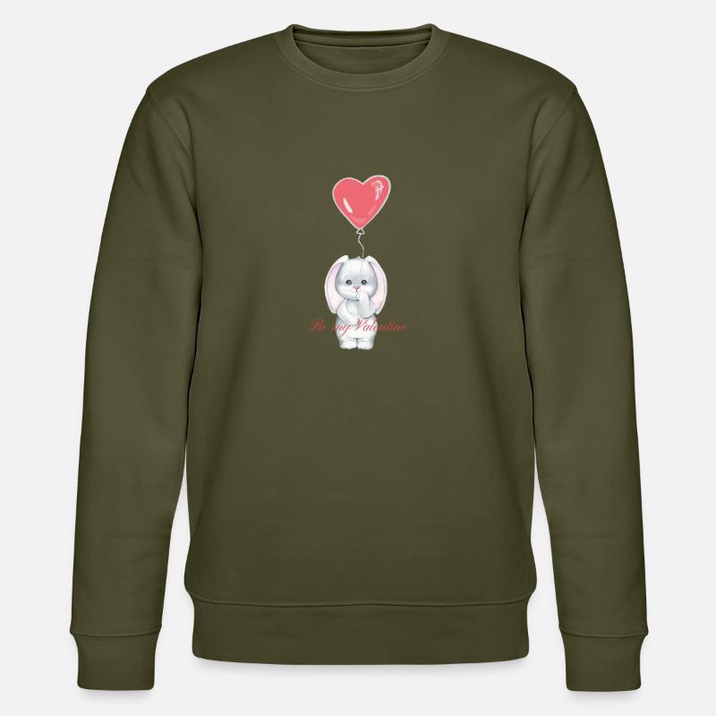 Soyez mon valentin - Sweat bio CHANGER Stanley/Stella Unisexe - kaki