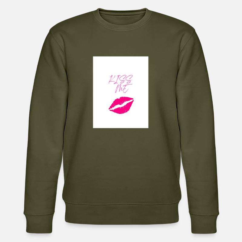 Kiss M e - Sweat bio CHANGER Stanley/Stella Unisexe - kaki