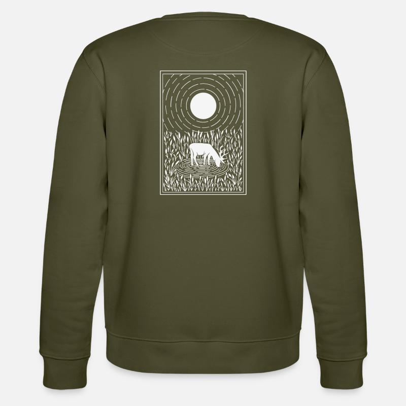 Psalm 42 light version - Stanley/Stella Unisex Bio-Sweatshirt CHANGER  - Khaki