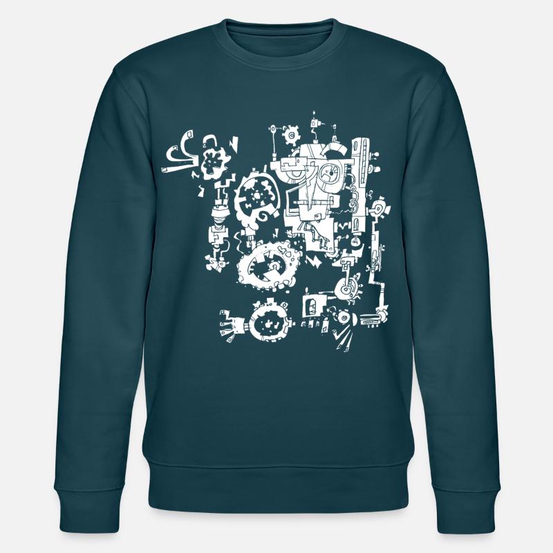 rusty machine - Stanley/Stella CHANGER Unisex Organic Sweatshirt - stargazer