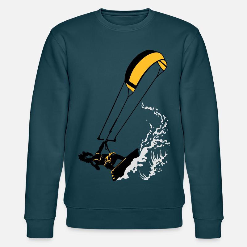 Kitesurfing and wave flex - Stanley/Stella CHANGER Unisex Organic Sweatshirt - stargazer