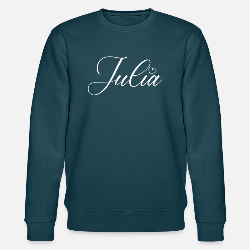 Nom de Julia - Sweat bio CHANGER Stanley/Stella Unisexe - bleu pétrole foncé