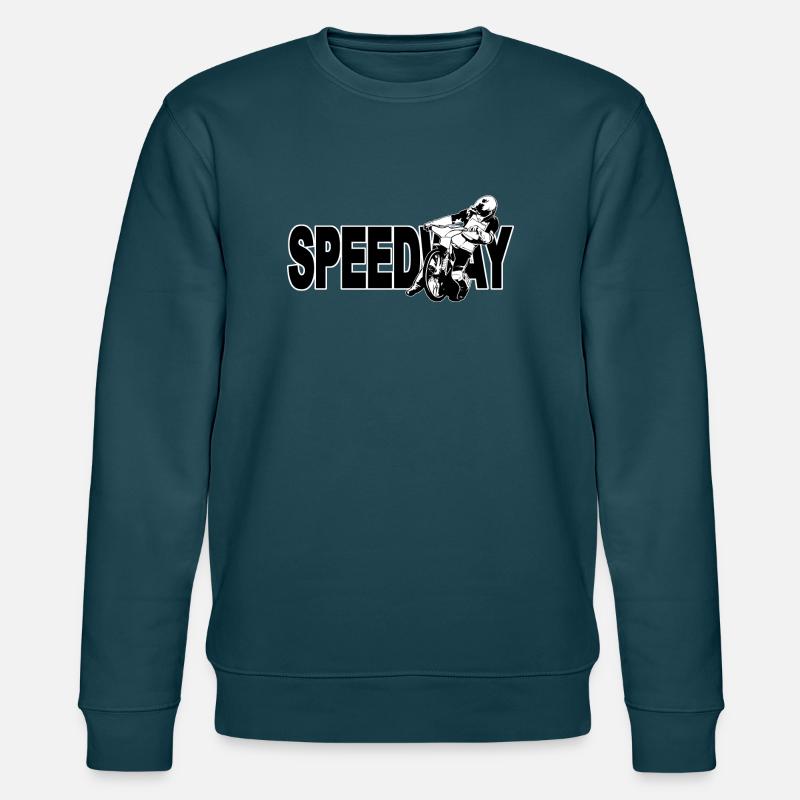 Speedway Racing - Stanley/Stella Unisex Bio-Sweatshirt CHANGER - Dunkles Petrol