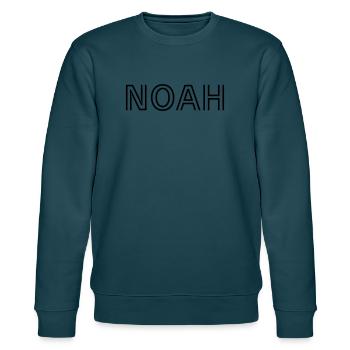 Noah - Stanley/Stella CHANGER Unisex Organic Sweatshirt - stargazer - Front - Jaron (178cm) & Liana (172cm)