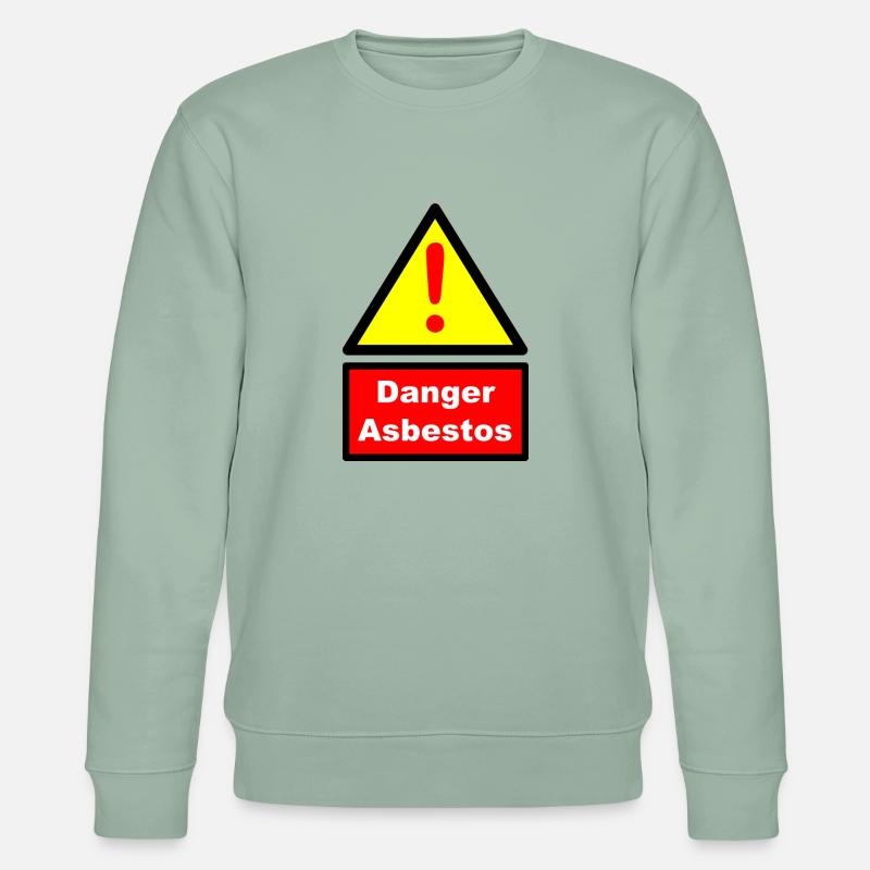 De l’amiante ! Cadeau d’idée - Sweat bio CHANGER Stanley/Stella Unisexe - vert de gris clair