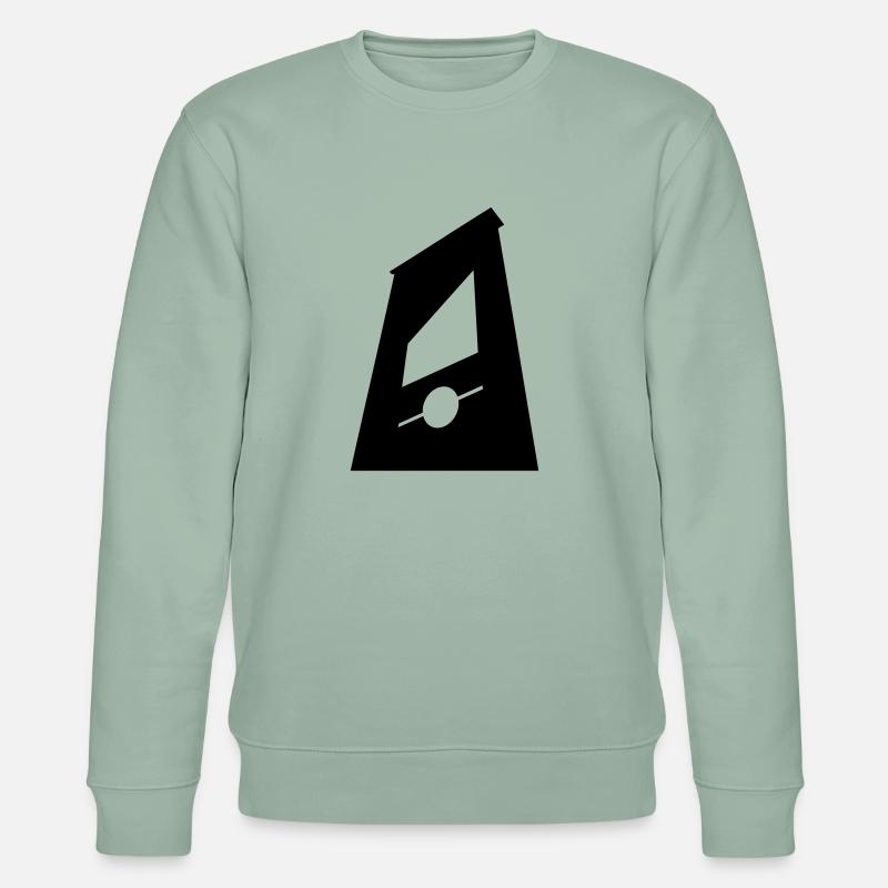 Fallbeil - Stanley/Stella Unisex Bio-Sweatshirt CHANGER  - Helles Graugrün