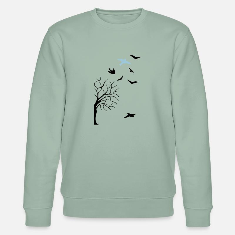 design - Stanley/Stella Unisex Bio-Sweatshirt CHANGER - Helles Graugrün