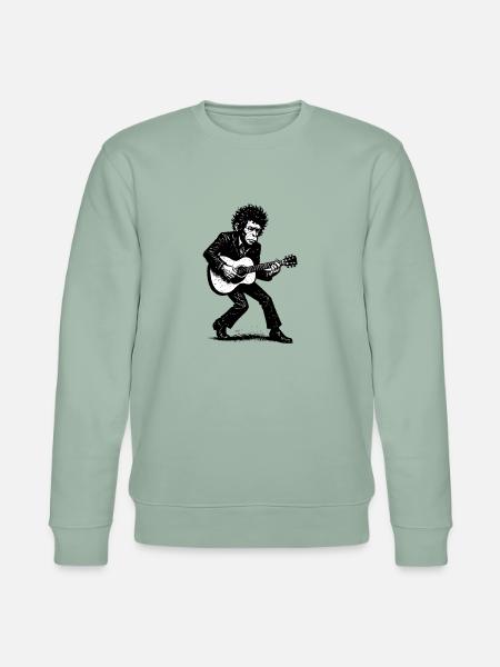 Singer Songwriter | The Monkey Dancer - Stanley/Stella CHANGER Unisex Organic Sweatshirt - aloe