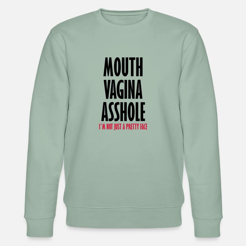 Hübsches Gesicht - Stanley/Stella Unisex Bio-Sweatshirt CHANGER  - Helles Graugrün