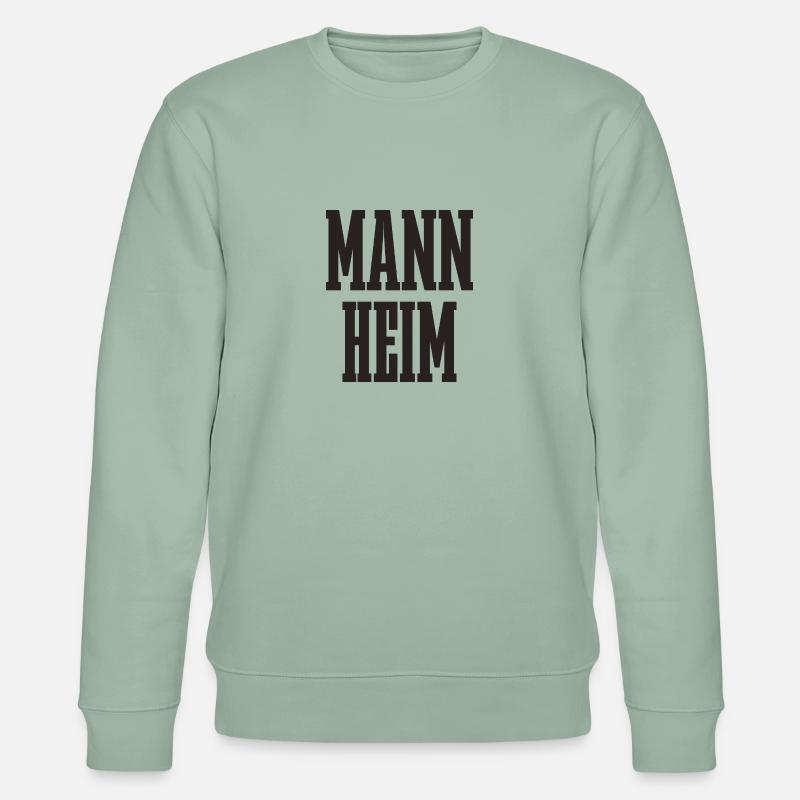 Mannheim - Stanley/Stella Unisex Bio-Sweatshirt CHANGER  - Helles Graugrün