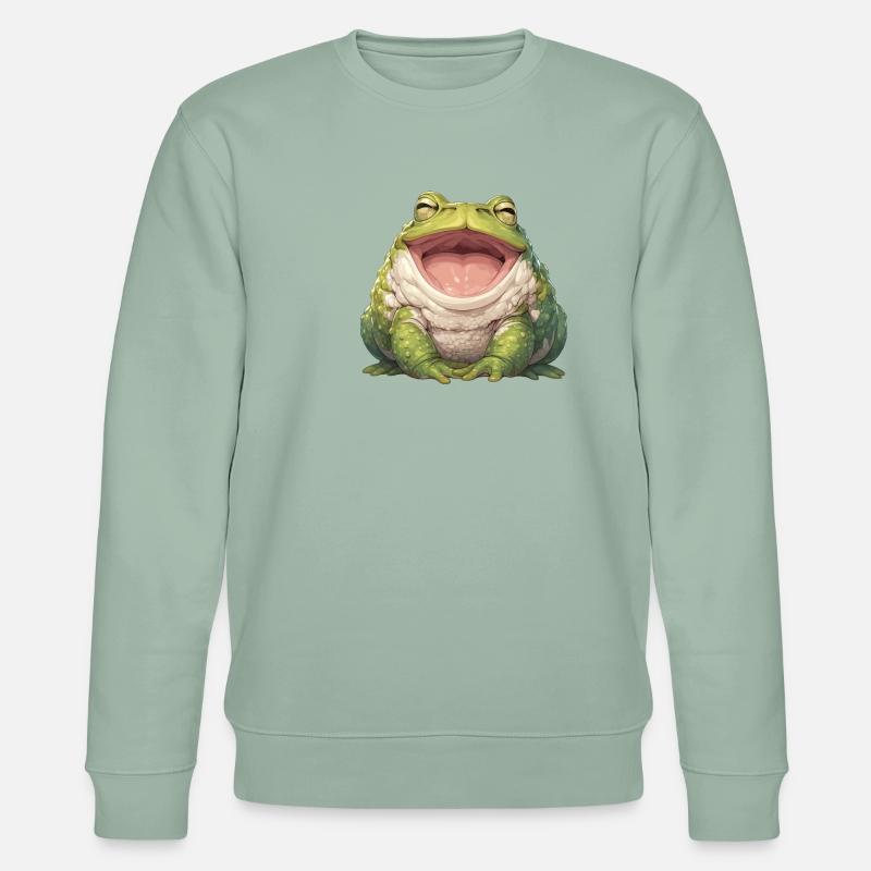 Toad Toads Toad - Stanley/Stella CHANGER Unisex Organic Sweatshirt - aloe
