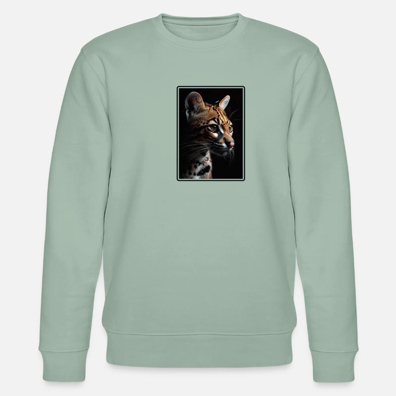 Ocelots Ocelot - Stanley/Stella Unisex Bio-Sweatshirt CHANGER  - Helles Graugrün