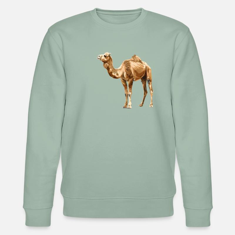 Camel Kamele Kamel - Stanley/Stella CHANGER Unisex Organic Sweatshirt - aloe
