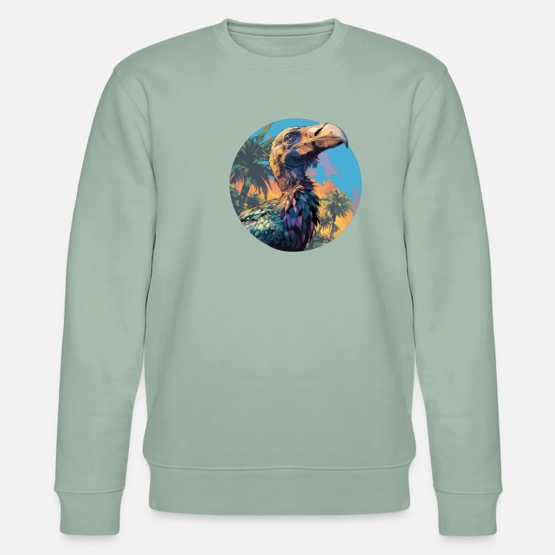 Dodos Dodo - Sweat bio CHANGER Stanley/Stella Unisexe - vert de gris clair