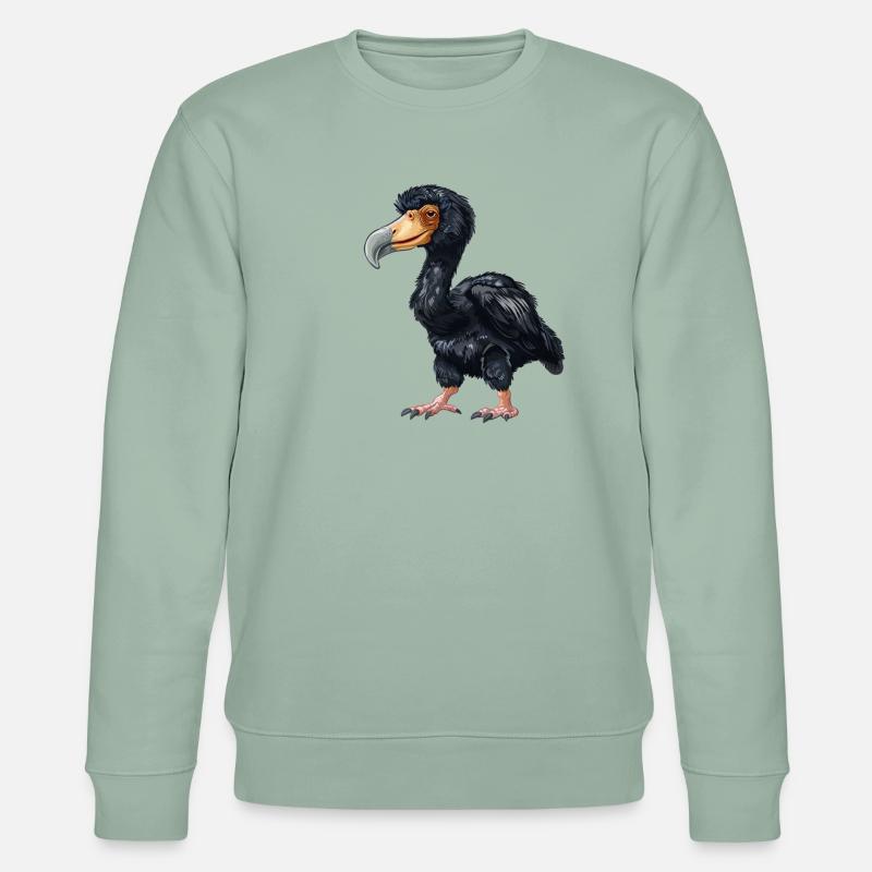 Dodos Dodo - Stanley/Stella Unisex Bio-Sweatshirt CHANGER  - Helles Graugrün