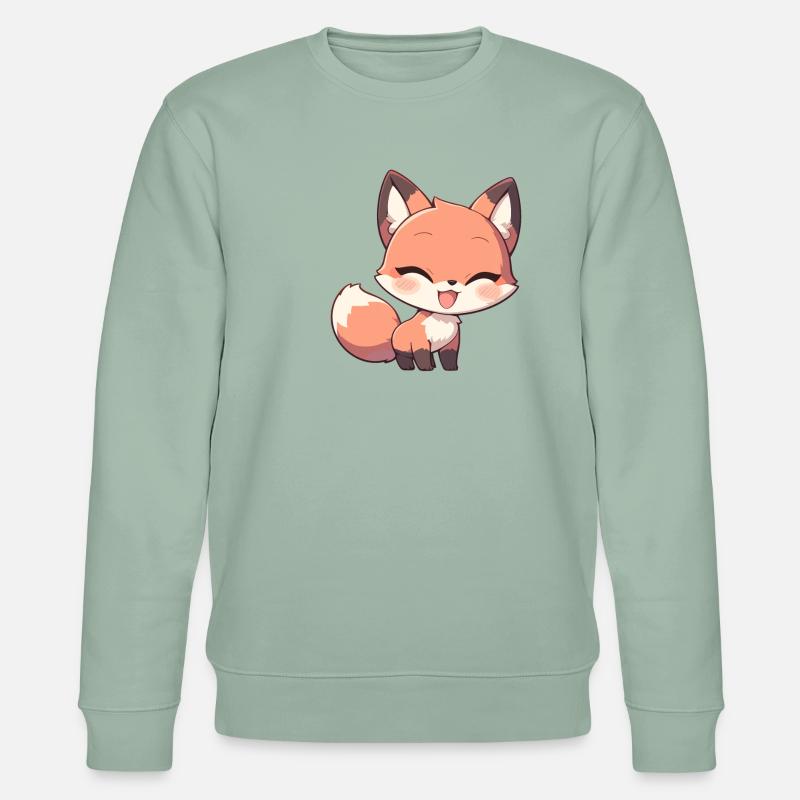 Foxes Fox - Stanley/Stella CHANGER Unisex Organic Sweatshirt - aloe