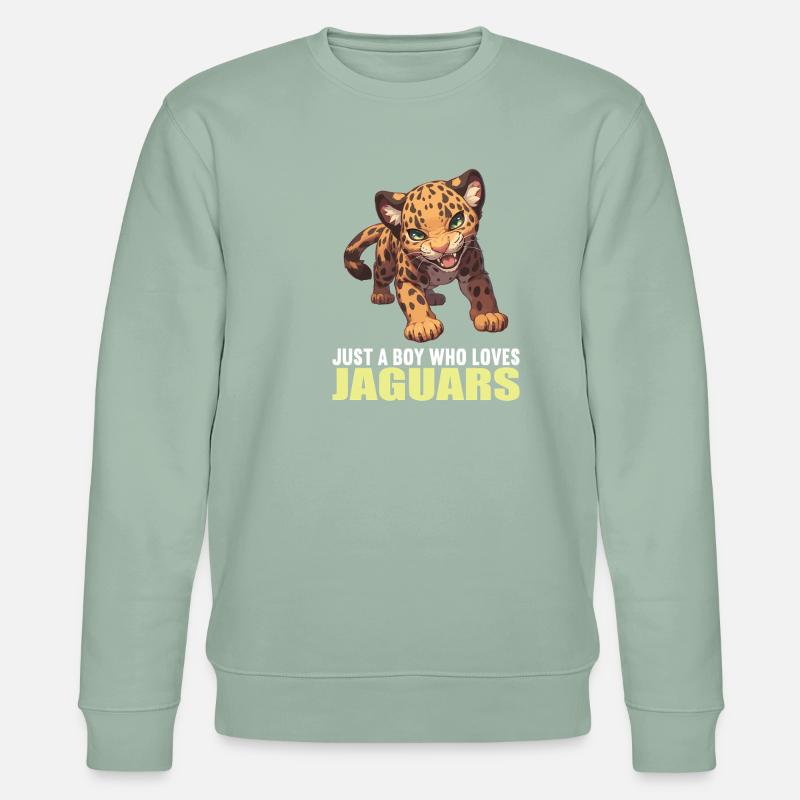 Jaguars Jaguar - Sweat bio CHANGER Stanley/Stella Unisexe - vert de gris clair