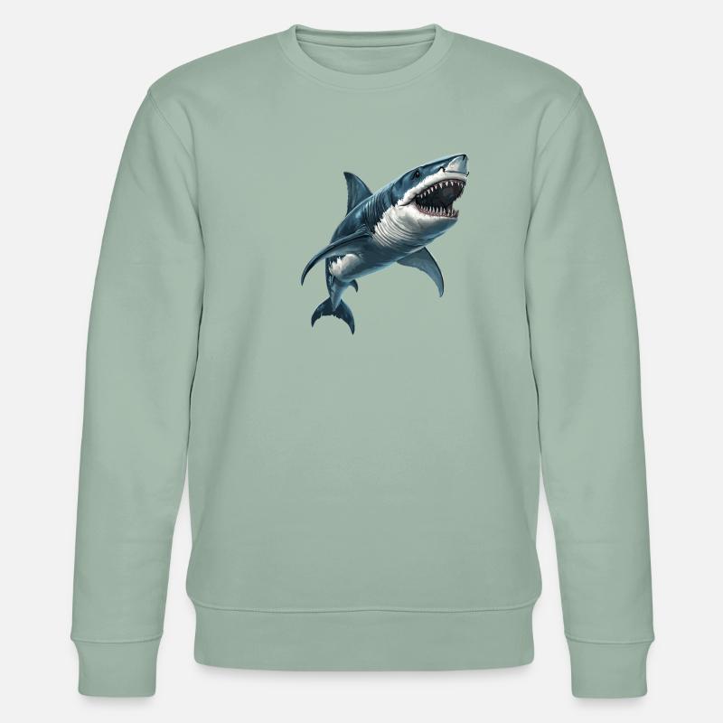 Requins Requin - Sweat bio CHANGER Stanley/Stella Unisexe - vert de gris clair