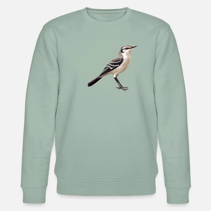 Oiseaux moqueurs Oiseaux moqueurs - Sweat bio CHANGER Stanley/Stella Unisexe - vert de gris clair