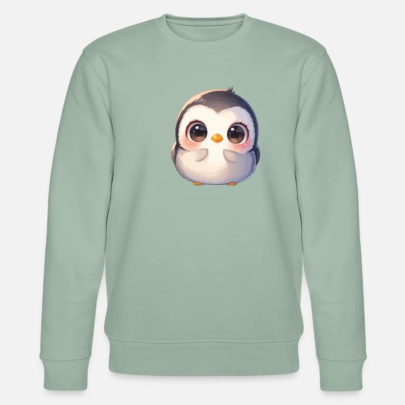 Pingouins Pingouin - Sweat bio CHANGER Stanley/Stella Unisexe - vert de gris clair