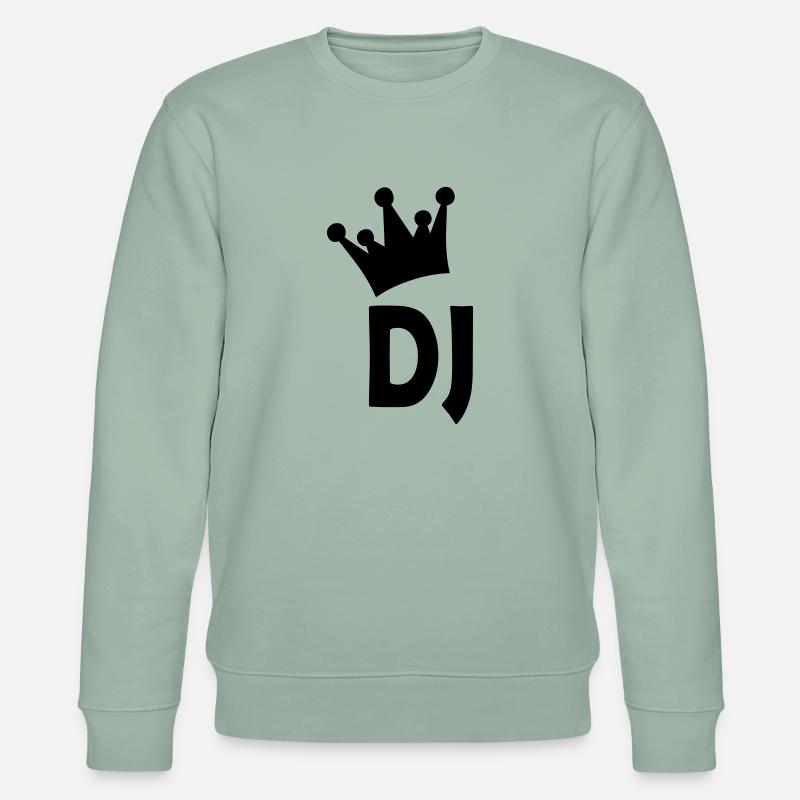 dj - Stanley/Stella Unisex Bio-Sweatshirt CHANGER  - Helles Graugrün