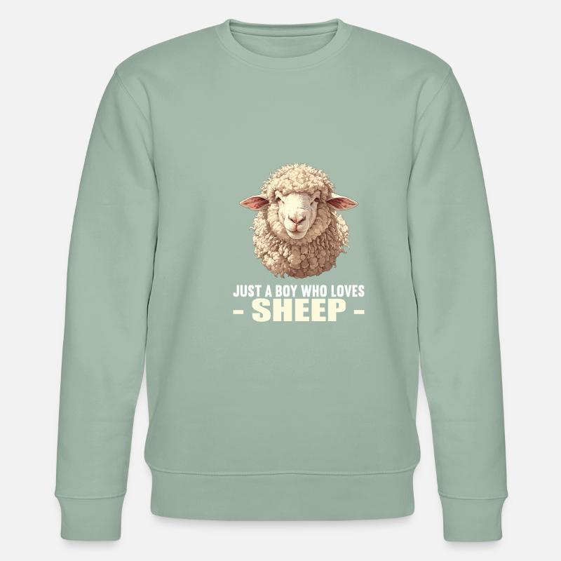 Mouton Mouton - Sweat bio CHANGER Stanley/Stella Unisexe - vert de gris clair