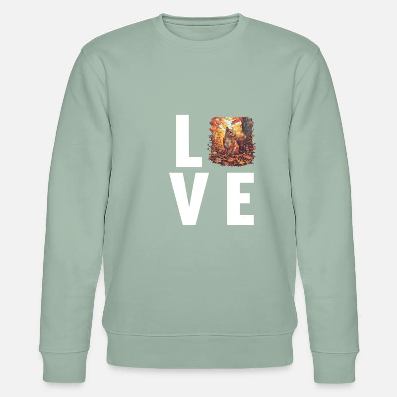 Squirrel - Stanley/Stella CHANGER Unisex Organic Sweatshirt - aloe