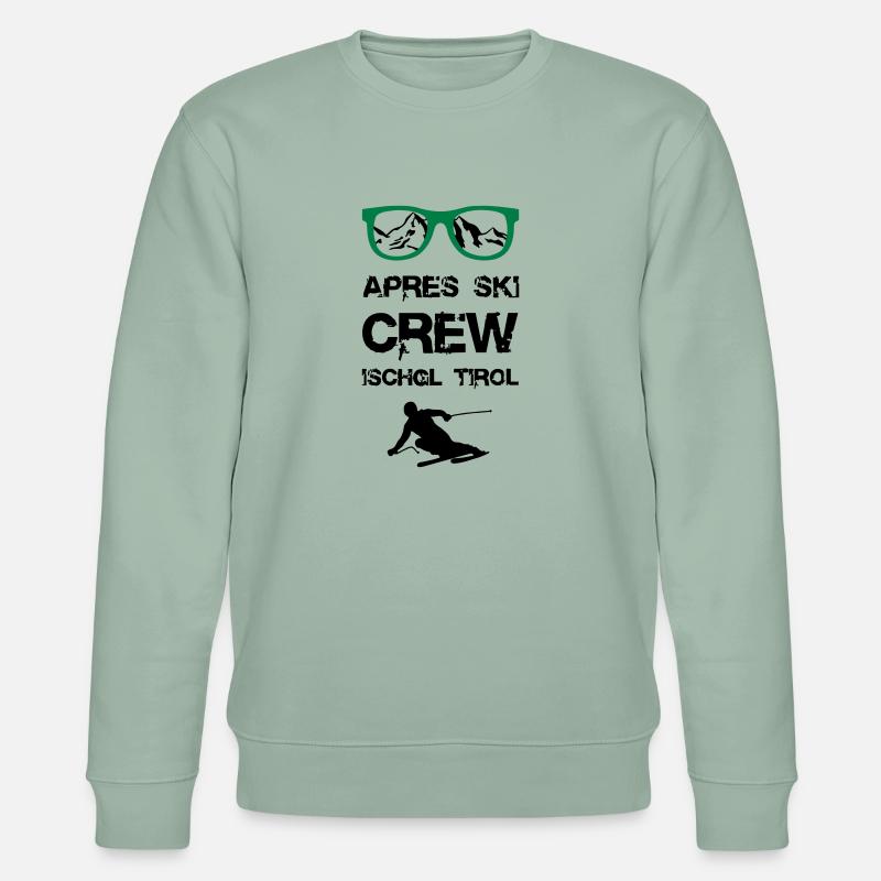 Apres Ski Crew Ischgl - Stanley/Stella Unisex Bio-Sweatshirt CHANGER  - Helles Graugrün