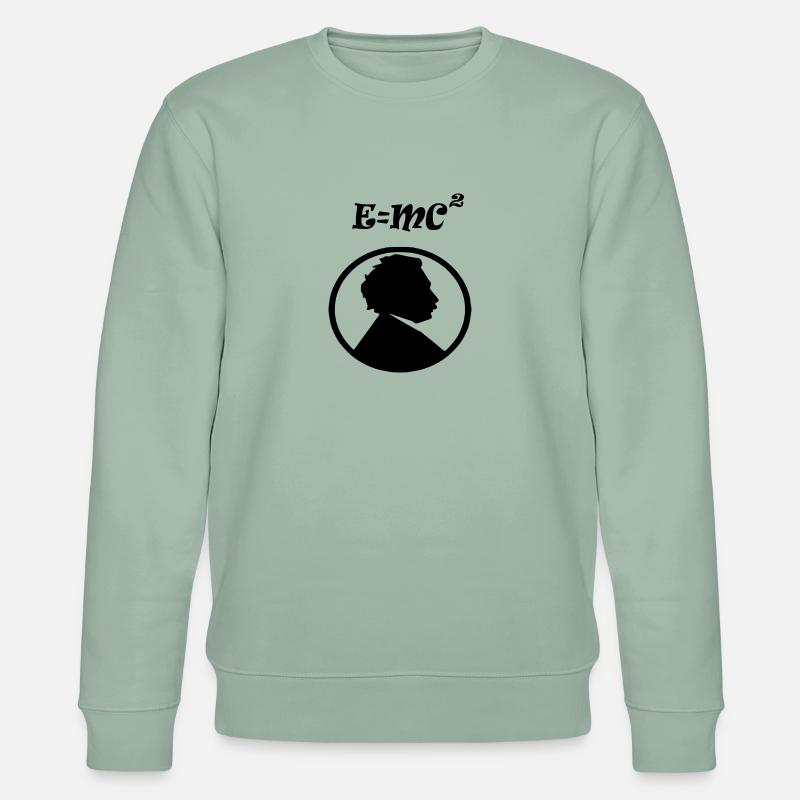 e mc2 - Stanley/Stella Unisex Bio-Sweatshirt CHANGER  - Helles Graugrün