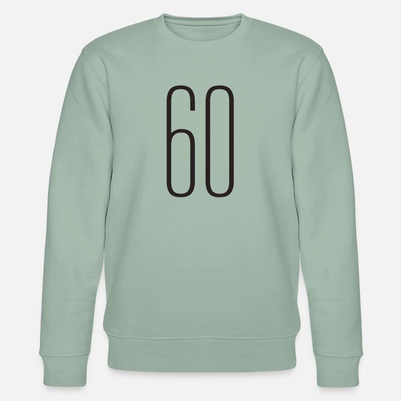 60 - Stanley/Stella Unisex Bio-Sweatshirt CHANGER  - Helles Graugrün