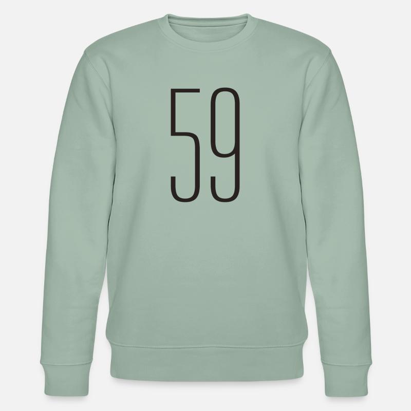 59 - Stanley/Stella Unisex Bio-Sweatshirt CHANGER  - Helles Graugrün
