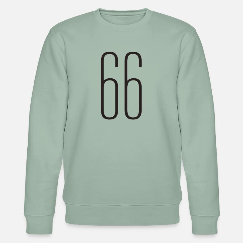 66 - Stanley/Stella Unisex Bio-Sweatshirt CHANGER  - Helles Graugrün