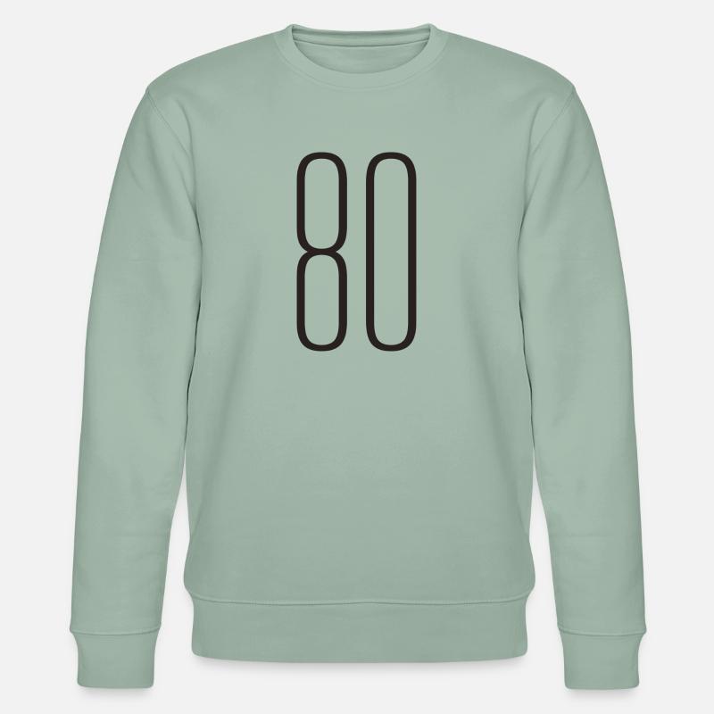 80 - Stanley/Stella Unisex Bio-Sweatshirt CHANGER  - Helles Graugrün