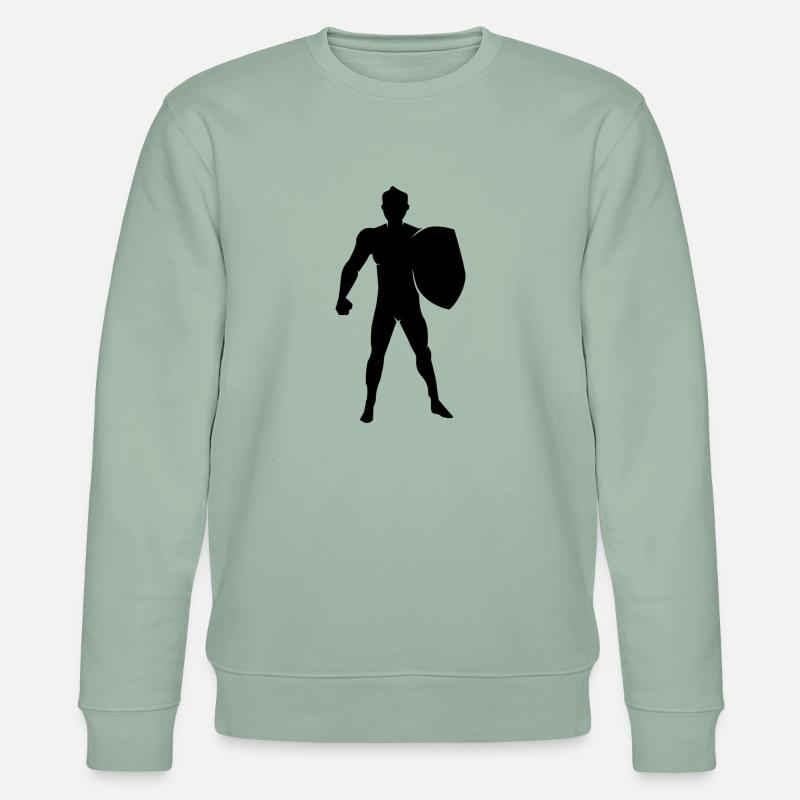 Held - Stanley/Stella Unisex Bio-Sweatshirt CHANGER  - Helles Graugrün