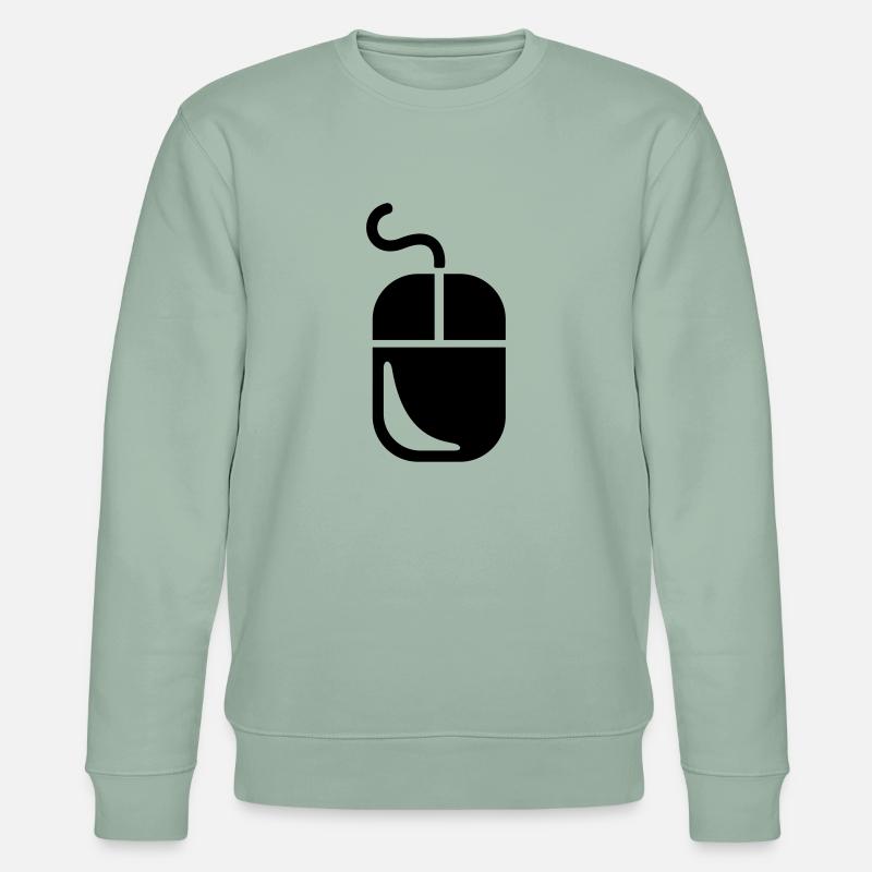 Computer - Stanley/Stella Unisex Bio-Sweatshirt CHANGER  - Helles Graugrün